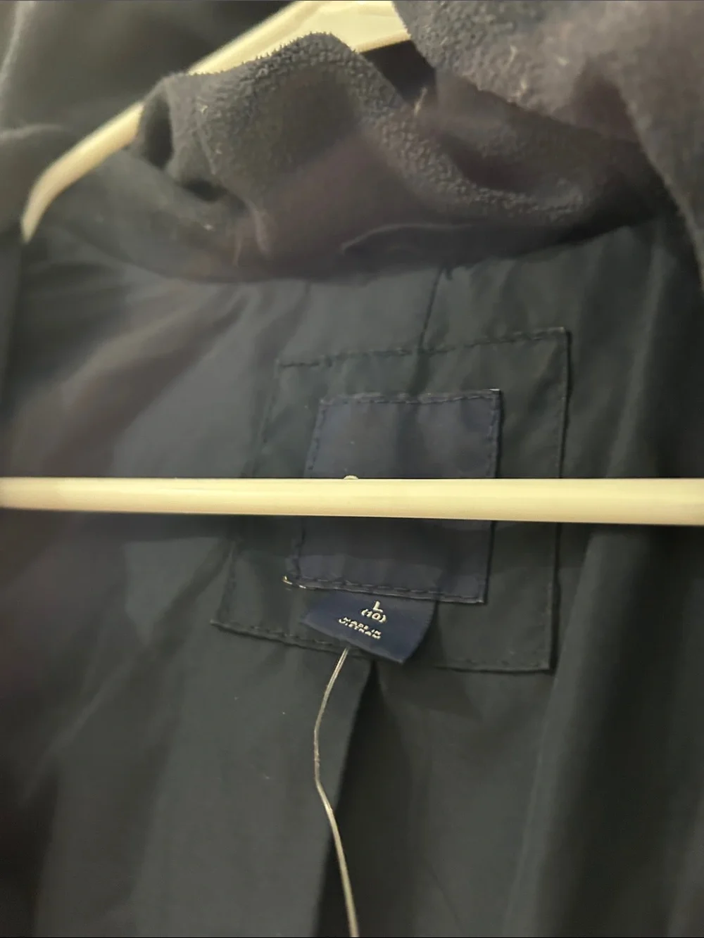 Gap kids Navy Hooded  light feather Puffer Coat - Classic Winter